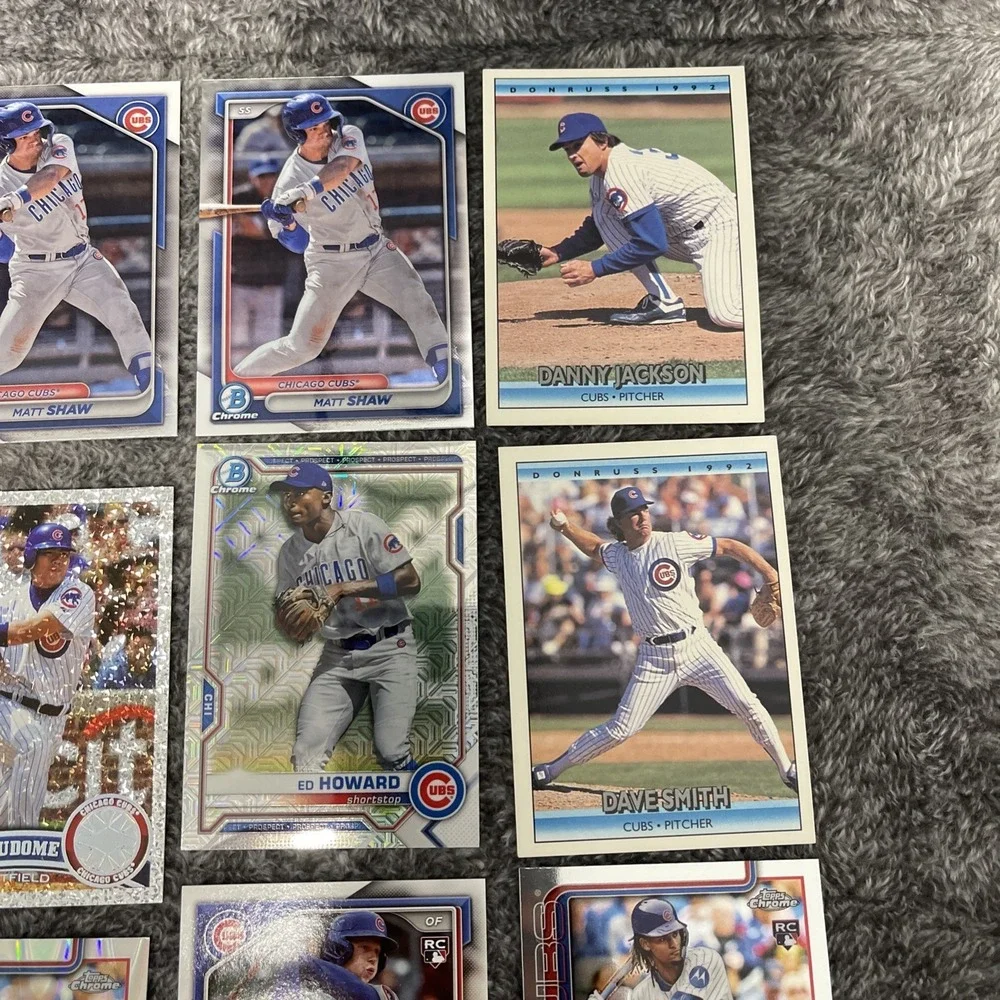Chicago‎ Cubs Baseball 25 Card Lot - Rookies, Stars, Inserts, Parallels